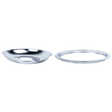 Certified Appliance Accessories 50004-C Chrome Style E Hinged 2 Large 8" & 2 Small 6" Replacement Drip Pans Plus Rings for Whirlpool, Kenmore, Frigidaire & Maytag Electric Ranges (Silver)
