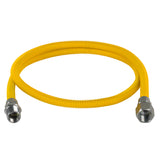 Coated Flexible Gas Connector, 3/8-In. OD, 1/2-In. MIP x 1/2-In. FIP