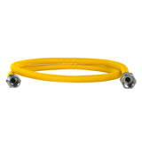 Coated Flexible Gas Connector, 3/8-In. OD, 1/2-In. MIP x 1/2-In. FIP