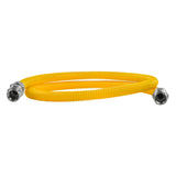 Coated Flexible Gas Connector, 1/2-In. OD, 1/2-In. MIP x 1/2-In. MIP