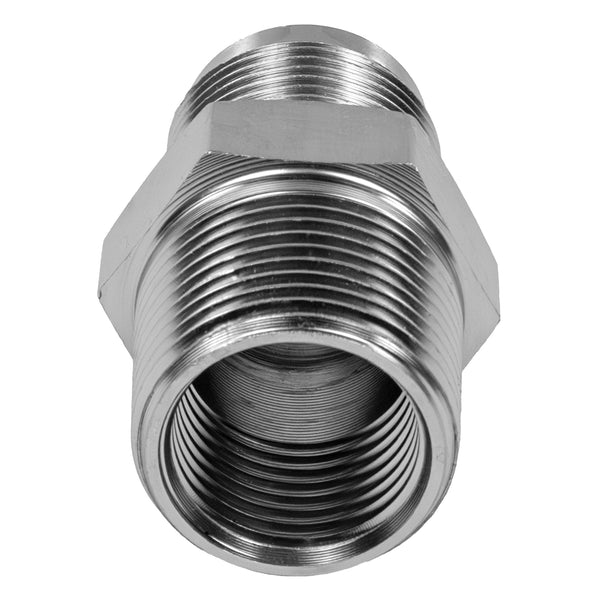 5/8-In. OD Flare (15/16-16 Thread) Steel Gas Fitting, 3/4-In. MIP x 1 ...