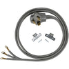 Electric Dryer Flex Duct Kit with 3-Wire 30-Amp 6ft Cord