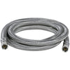 Braided Stainless Steel PEX Ice Maker Connector, 5 Ft.