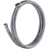 Braided Stainless Steel PEX Ice Maker Connector, 5 Ft.