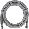 Braided Stainless Steel PEX Ice Maker Connector, 6 Ft.