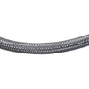 Braided Stainless Steel Toilet Supply Line, 3/8 In. FCM x 7/8 In. Female Ballcock, 12 In.