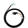 Certified Appliance Accessories 15-0336ST 10-Amp Grounded Straight Plug Head Power Supply Cord, 6ft (Black)