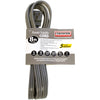 Certified Appliance Accessories 15-0348 15-Amp Grounded Right-Angle Plug Head Power Supply Cord, 8ft (Gray)
