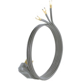 Certified Appliance Accessories 90-1054 3-Wire Open-End-Connector 40-Amp Range Cord, 6ft (Gray)