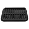 Heavy-Duty Porcelain Broiler Pan & Grill Set