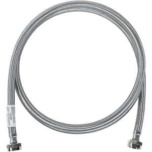 Certified Appliance Accessories WM96SS Braided Stainless Steel Washing Machine Hose, 8ft (Silver)