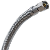 Braided Stainless Steel Ice Maker Connector, 1ft