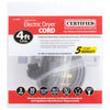 Certified Appliance Accessories 90-1020QC 3-Wire Eyelet 30-Amp Dryer Cord with Quick Connect, 4ft (Gray)