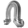 Dryer Vent Duct Kit with Elbows