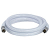 Certified Appliance Accessories IM72P PVC Ice Maker Connector with 1/4" Compression, 6ft (White)