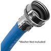 WM48BLR Blue EPDM Washing Machine Hose, 4ft