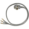 Certified Appliance Accessories 90-1012 3-Wire Open-End-Connector 30-Amp Dryer Cord, 5ft (Gray)