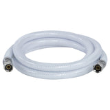 Certified Appliance Accessories IM60P PVC Ice Maker Connector with 1/4" Compression, 5ft (White)