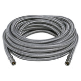 Certified Appliance Accessories Braided Stainless Steel Ice Maker Connector, 25ft