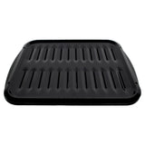 Heavy-Duty Porcelain Broiler Pan & Grill Set