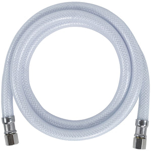 Certified Appliance Accessories IM48P PVC Ice Maker Connector with 1/4" Compression, 4ft (White)
