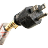 Certified Appliance Accessories 15-0336ST 10-Amp Grounded Straight Plug Head Power Supply Cord, 6ft (Black)