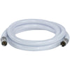 Certified Appliance Accessories IM72P PVC Ice Maker Connector with 1/4" Compression, 6ft (White)