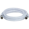 Certified Appliance Accessories IM60P PVC Ice Maker Connector with 1/4" Compression, 5ft (White)