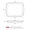 Heavy-Duty Porcelain Broiler Pan & Grill Set