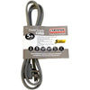Certified Appliance Accessories 15-0345 15-Amp Grounded Right-Angle Plug Head Power Supply Cord, 5ft (Gray)