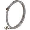 Certified Appliance Accessories Braided Stainless Steel Dishwasher Connector with Elbow, 4ft