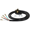 Electric Dryer Duct Kit with 4-Wire 30-Amp 6ft Cord