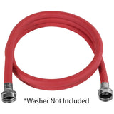 WM48RDR Red EPDM Washing Machine Hose, 4ft