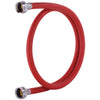 WM48RDR Red EPDM Washing Machine Hose, 4ft