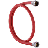 Certified Appliance Accessories 2 pk Red/Blue EPDM Washing Machine Hoses, 4ft