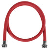 WM48RDR Red EPDM Washing Machine Hose, 4ft