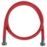WM48RDR Red EPDM Washing Machine Hose, 4ft