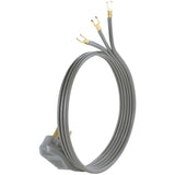 Certified Appliance Accessories 90-1070 3-Wire Open-End-Connector 50-Amp Range Cord, 4ft (Gray)