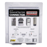 Universal Gas Line Connector Kit, 4ft