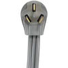 Certified Appliance Accessories 90-1052 3-Wire Open-End-Connector 40-Amp Range Cord, 5ft (Gray)