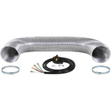 Electric Dryer Duct Kit with 4-Wire 30-Amp 6ft Cord