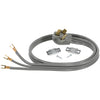 Certified Appliance Accessories 90-1052 3-Wire Open-End-Connector 40-Amp Range Cord, 5ft (Gray)