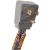 15-Amp Grounded Appliance Extension Cord, 12ft (Gray)