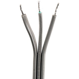 Certified Appliance Accessories 15-0346 15-Amp Grounded Right-Angle Plug Head Power Supply Cord, 6ft (Gray)