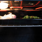 Heavy-Duty Porcelain Broiler Pan & Grill Set